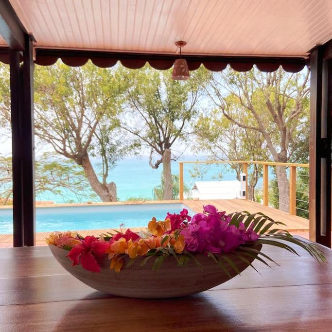 Le Caillou *** Belle Villa, 4 Chambres, Piscine, Vue Mer *** Ле-Диаман Экстерьер фото